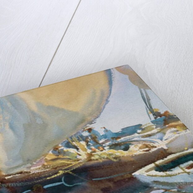 Melon Boats, c.1905 by John Singer Sargent