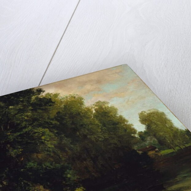 The Edge of the Pool 1867 by Gustave Courbet