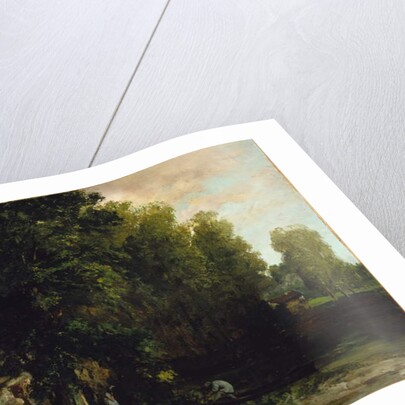 The Edge of the Pool 1867 by Gustave Courbet