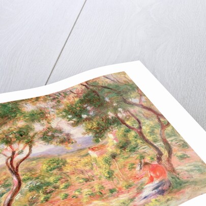 The Vines at Cagnes, 1906 by Pierre Auguste Renoir