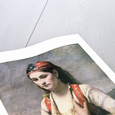 The Young Woman of Albano, 1872 by Jean Baptiste Camille Corot