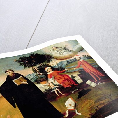 The Legend of St. Augustine, Cuzco School by School Peruvian