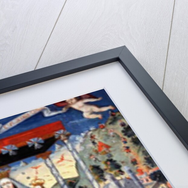 Our Lady of Cocharcas under a Baldacchino, 1765 by School Peruvian