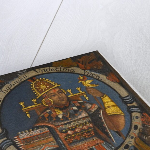 Tupac Yupanqui, 11th Inca King, mid-18th century by School Peruvian