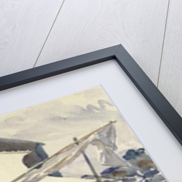 Boats Drawn Up by John Singer Sargent