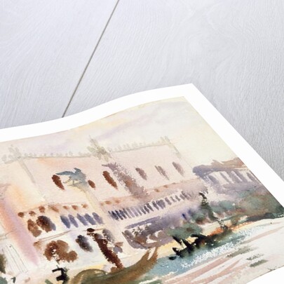 From The Gondola by John Singer Sargent