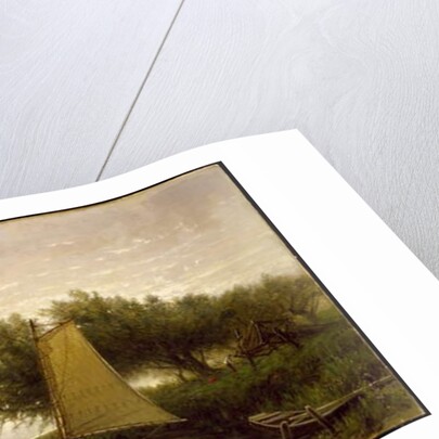 On Synepuxent Bay, Maryland, 1876 by Arthur Quartley