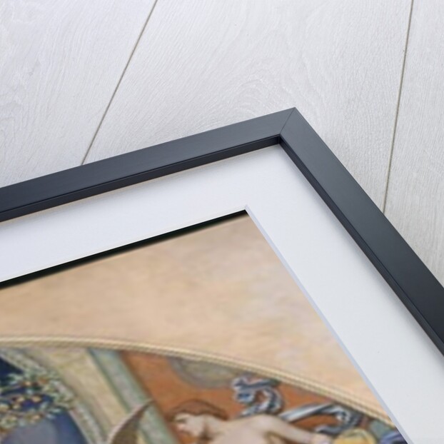 Rome, Representative of the Arts: design for decoration in Bowdoin College, 1894 by Elihu Vedder