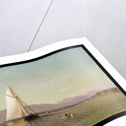 The Hudson at Tappan Zee, 1876 by Francis Augustus Silva