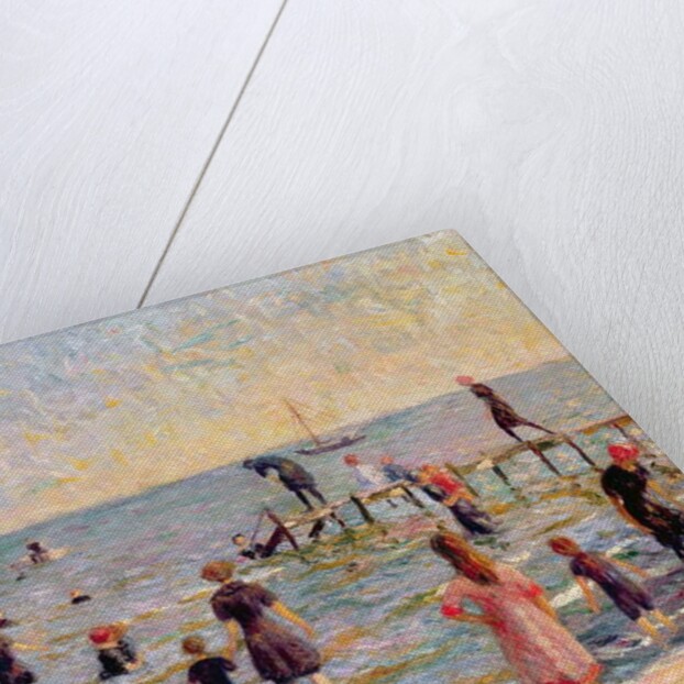 Bathing at Bellport, Long Island, 1912 by William James Glackens