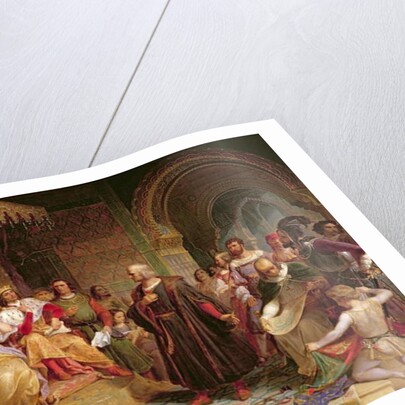 Columbus before the Queen, 1843 by Emanuel Gottlieb Leutze