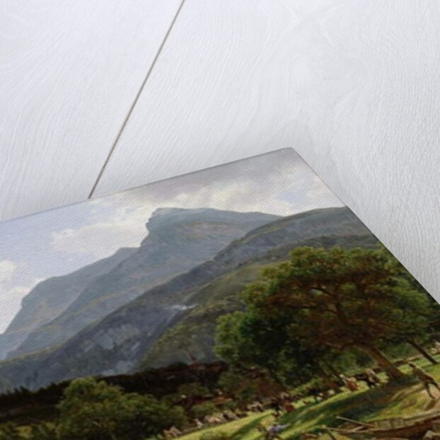 View Near Brunnen on Lake Lucerne, Switzerland, 1857 by Thomas Worthington Whittredge