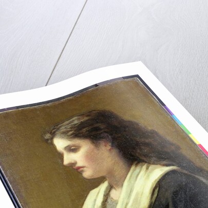 Study of a female head: Ideal head of a woman, 1872 by William Morris Hunt