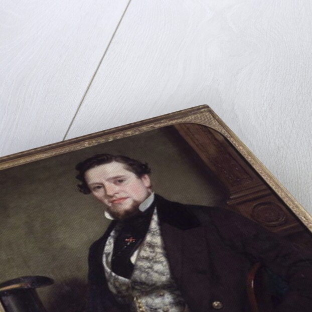 Portrait of a Gentleman, 1855 by Seymour Joseph Guy