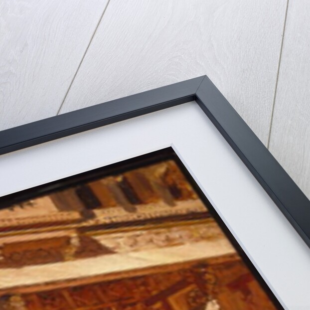 Curiously Wrought Red Sandstone Arches, Fort Agra, India, c.1885-95 by Edwin Lord Weeks