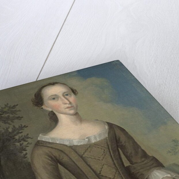 Mrs John Haskins 1759 by Joseph Badger