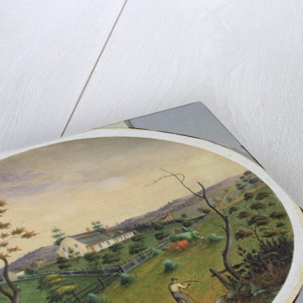 Van Brunt Homestead, c.1865 by James Ryder van Brunt