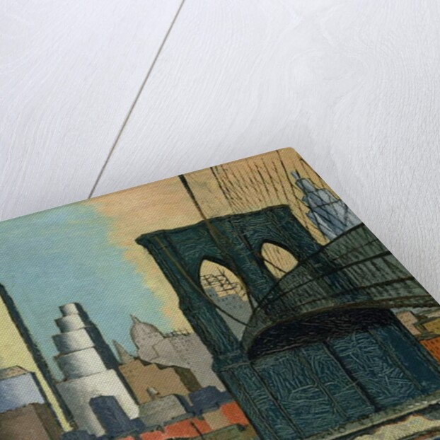 Bridge Tower, 1929 by Glenn O Coleman