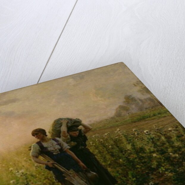 The End of the Working Day, 1886-87 by Jules Breton