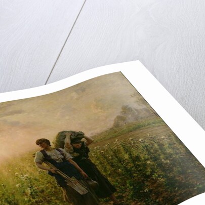 The End of the Working Day, 1886-87 by Jules Breton