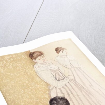 The Fitting by Mary Stevenson Cassatt