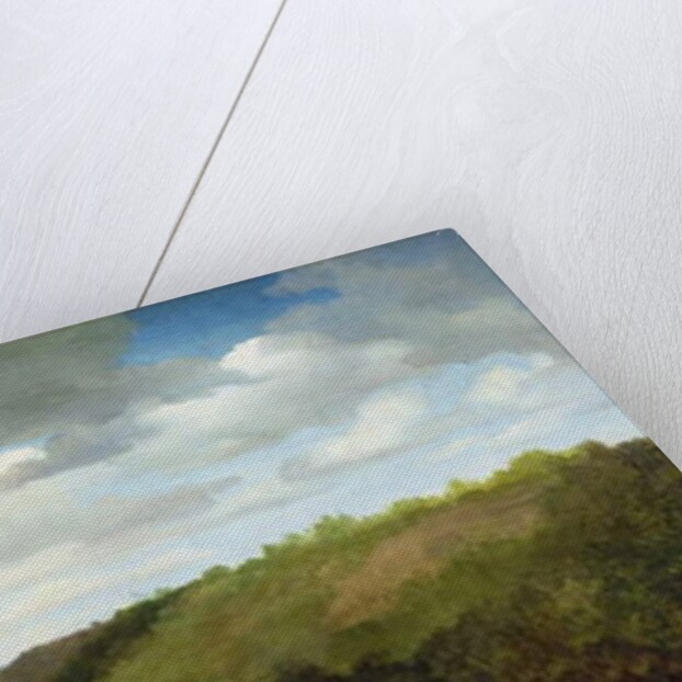 Landscape in the Roman Campagna, 1836 by Charles Francois Daubigny