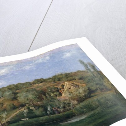 A French Homestead, 1878 by Julian Alden Weir