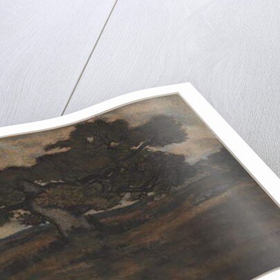 Bucks Near a Tree by Antoine Louis Barye