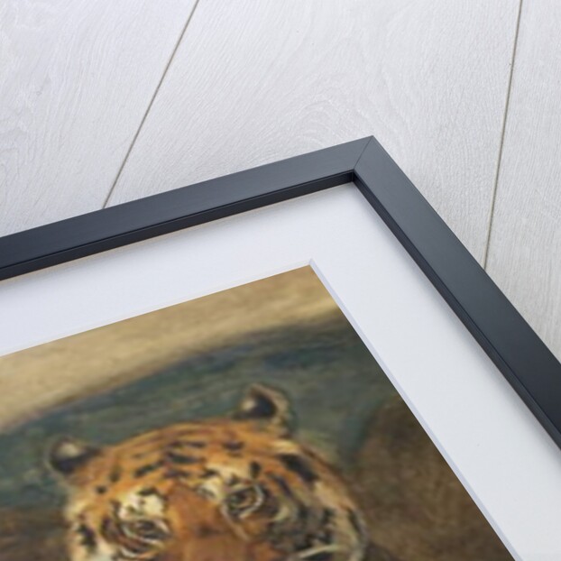 Tiger Reclining by Antoine Louis Barye