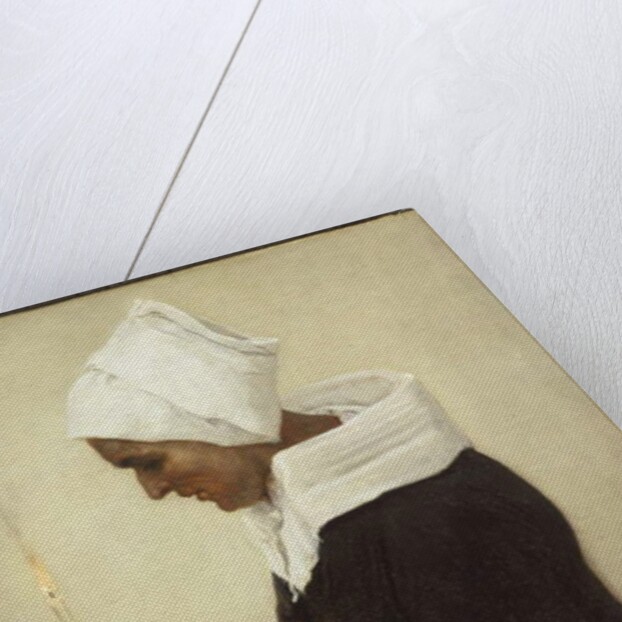 Breton Peasant Woman Holding a Taper, c.1869 by Jules Breton