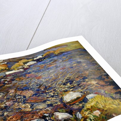 Stream in Val d'Aosta, c.1909 by John Singer Sargent