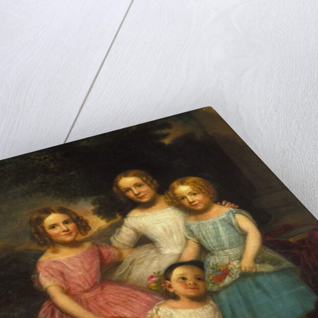 Adrian Baucker Holmes Children, c.1850 by Charles Wesley Jarvis