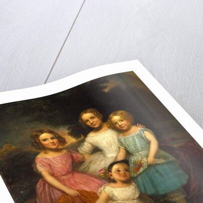 Adrian Baucker Holmes Children, c.1850 by Charles Wesley Jarvis