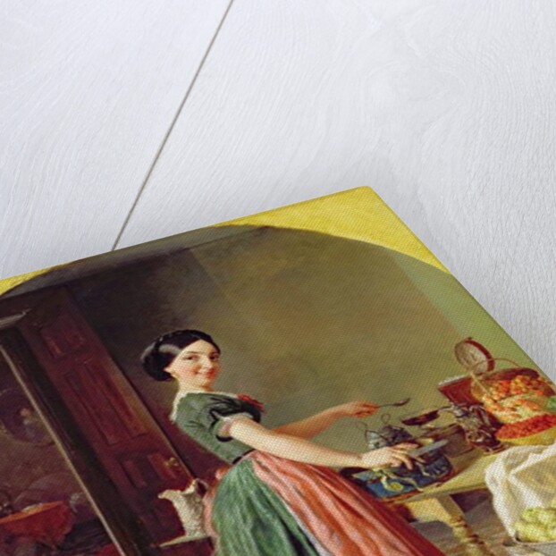 Kiss Me and You'll Kiss the 'Lasses, 1856 by Lilly Martin Spencer