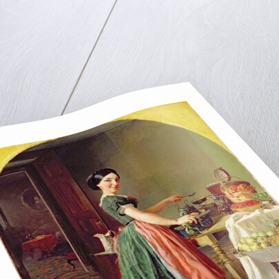 Kiss Me and You'll Kiss the 'Lasses, 1856 by Lilly Martin Spencer