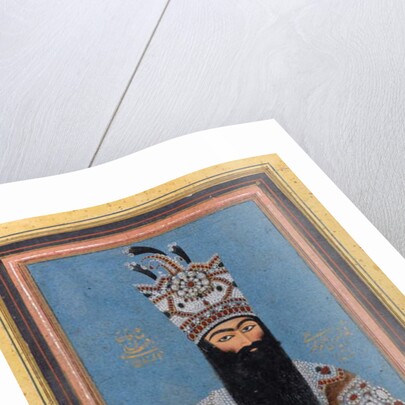 Portrait of Fath'Ali Shah Qajar, 1815 by Mihr'Ali Mihr'Ali