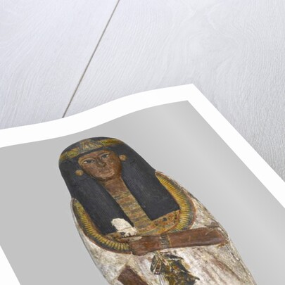 Coffin of the Lady of the House, Weretwahset by Egyptian 19th Dynasty