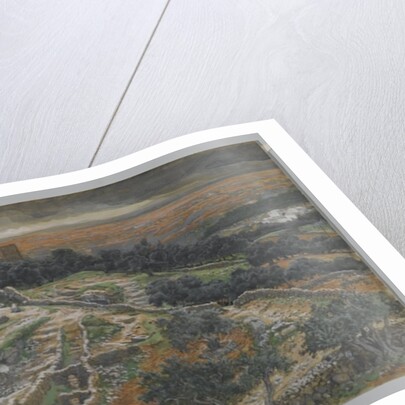 Reconstruction of Golgotha and the Holy Sepulchre, seen from the Judicial Gate by James Jacques Joseph Tissot