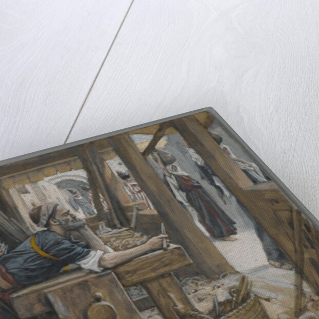 The Anxiety of Saint Joseph by James Jacques Joseph Tissot