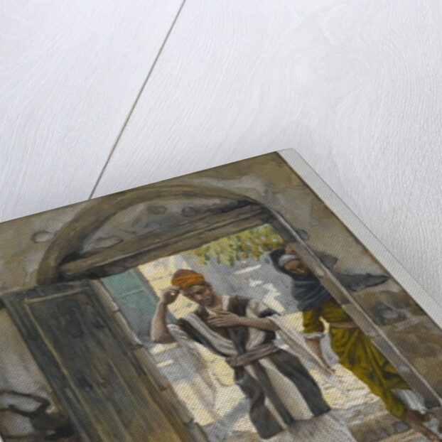 On Entering the House, Salute It by James Jacques Joseph Tissot