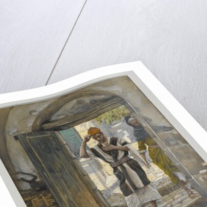 On Entering the House, Salute It by James Jacques Joseph Tissot