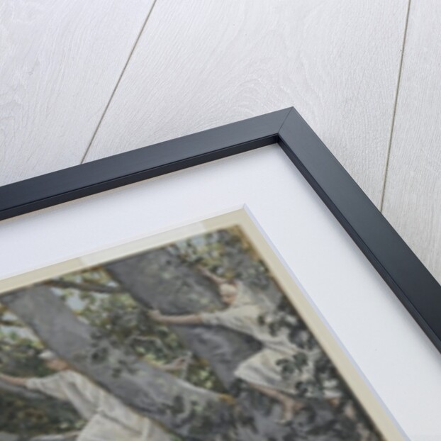 Zaccheus in the Sycamore Awaiting the Passage of Jesus by James Jacques Joseph Tissot