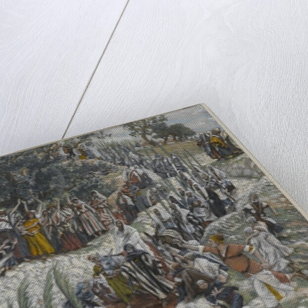 The Procession on the Mount of Olives by James Jacques Joseph Tissot