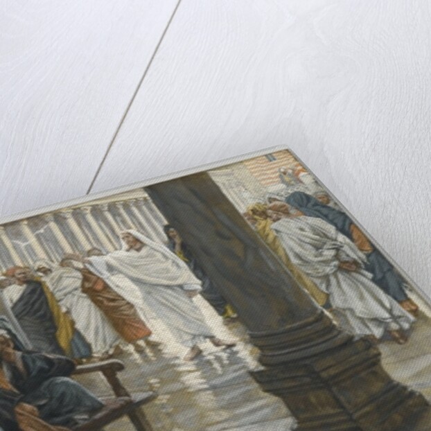 Woe unto You, Scribes and Pharisees by James Jacques Joseph Tissot