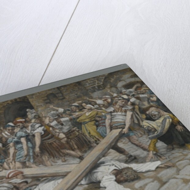 Simon the Cyrenian Compelled to Carry the Cross with Jesus, 1886-94 by James Jacques Joseph Tissot
