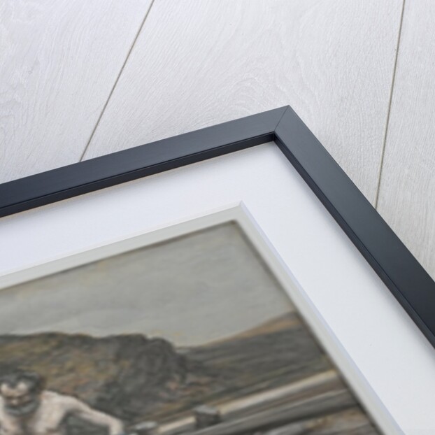 Saint Peter Alerted by Saint John to the Presence of the Lord Casts Himself into the Water by James Jacques Joseph Tissot