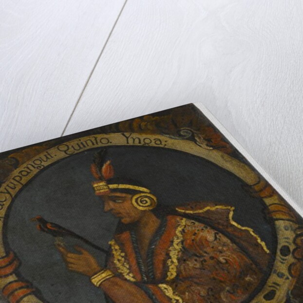 Capac Yupanqui, Fifth Inca King, mid 18th century by School Peruvian