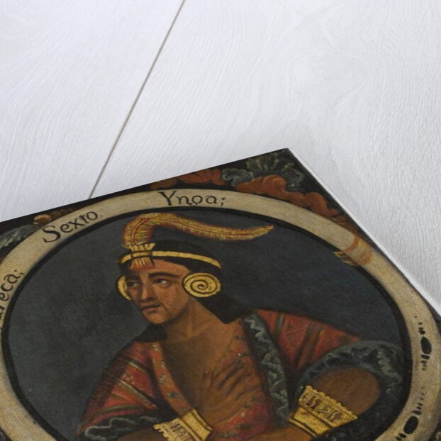 Inca Roca, Sixth Inca King, mid 18th century by School Peruvian