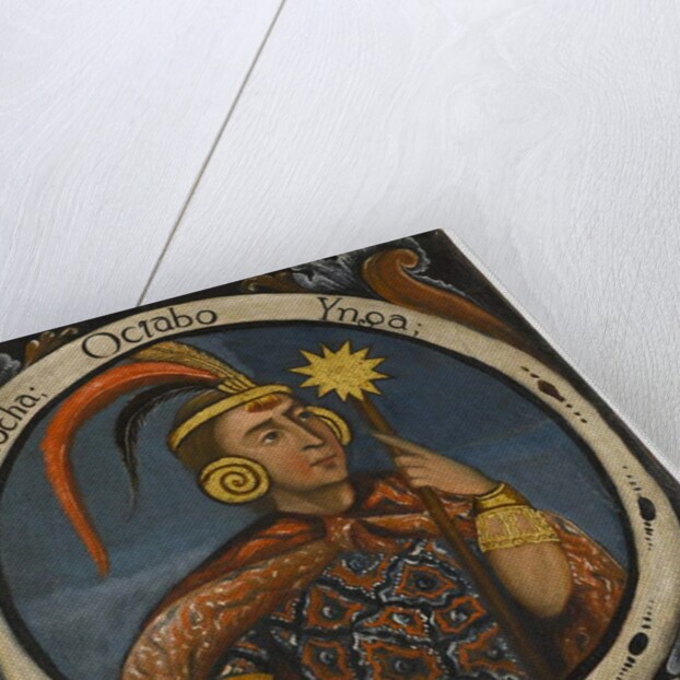 Viracocha, Eighth Inca Kings, mid 18th century by School Peruvian