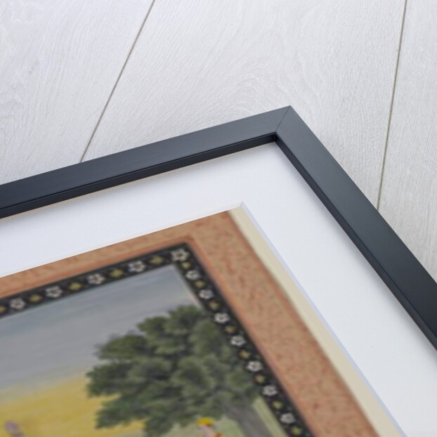 Krishna Defeating the Bull Demon by Indian School